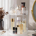 Rotating Makeup Organizer, 360° Spinning Makeup Storage Holder Rack, Dresser Bathroom Organizer Countertop, Large Capacity Perfume Skincare