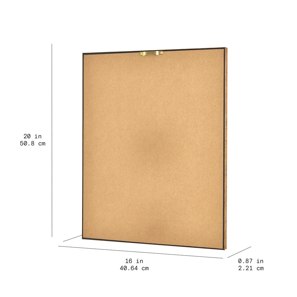 Spring Beauty White Floral Wall Art – Brush Texture Print in Antique Gold Frame – Elegant Flower Art, 16X20